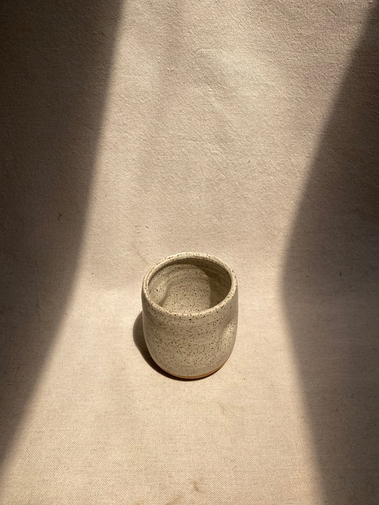 DOUBLE PINCH MUG - WHITE MATTE